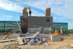Construction on the Main Gatehouse